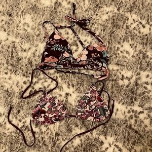 Floral & Paisley Bikini Tops